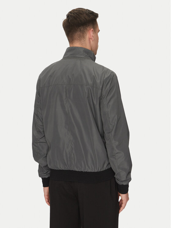 Geox Geox Bunda pro přechodné období Vincit M5522E T3205 F3277 Šedá Regular Fit