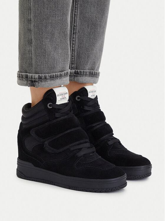 Guess Jeans Guess Jeans Sneakersy EO-GUJ1010 Czarny