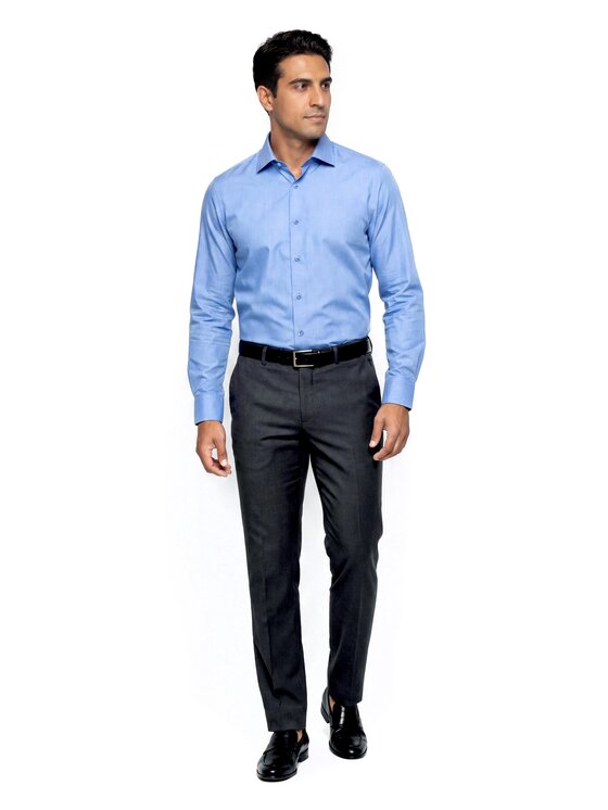 Pako Lorente Pako Lorente Koszula B00B0-1X-M01 Niebieski Slim Fit