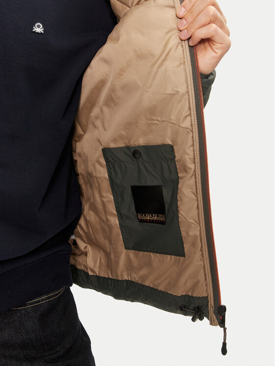 Napapijri Napapijri Daunenjacke A-Lapaz H NP0A4I26 Grün Regular Fit