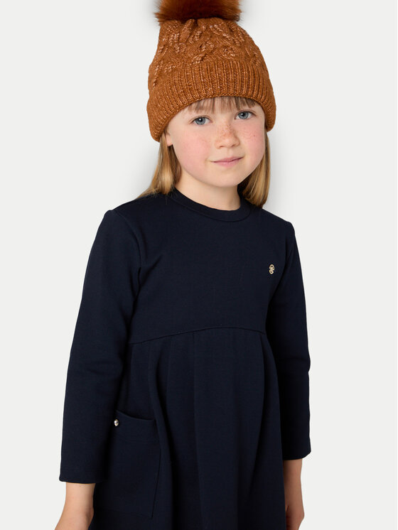 Mayoral Mayoral Sukienka codzienna 4921 Granatowy Relaxed Fit