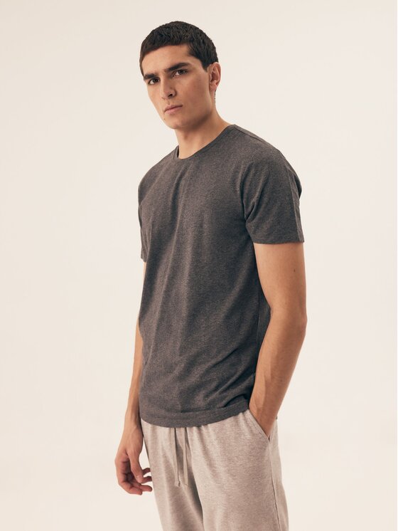 Henderson Henderson Komplet t-shirtów 42973 Czarny Regular Fit