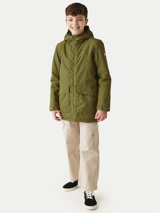 Regatta Regatta Vodootporna jakna Farbank RKP262 Zelena Regular Fit