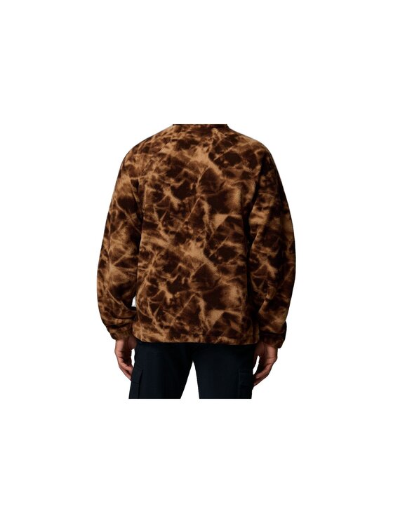 Columbia Columbia Polar Timber Crest MTR Printed Fleece Half Zip 2173561256 Brązowy Regular Fit