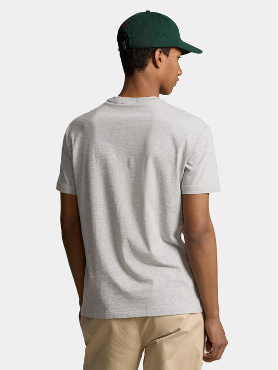 Polo Ralph Lauren Polo Ralph Lauren Тишърт 710854497035 Сив Regular Fit