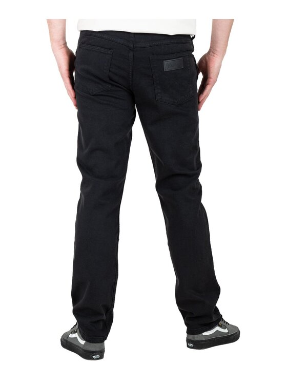 Wrangler Wrangler Jeansy 112362309 Czarny Straight Fit