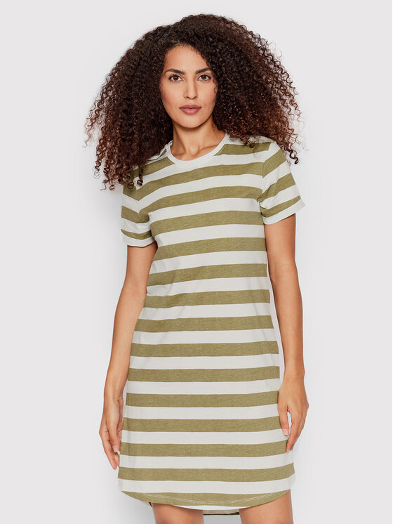 ONLY Kleid für den Alltag May 15257474 Beige Regular Fit • Modivo.at