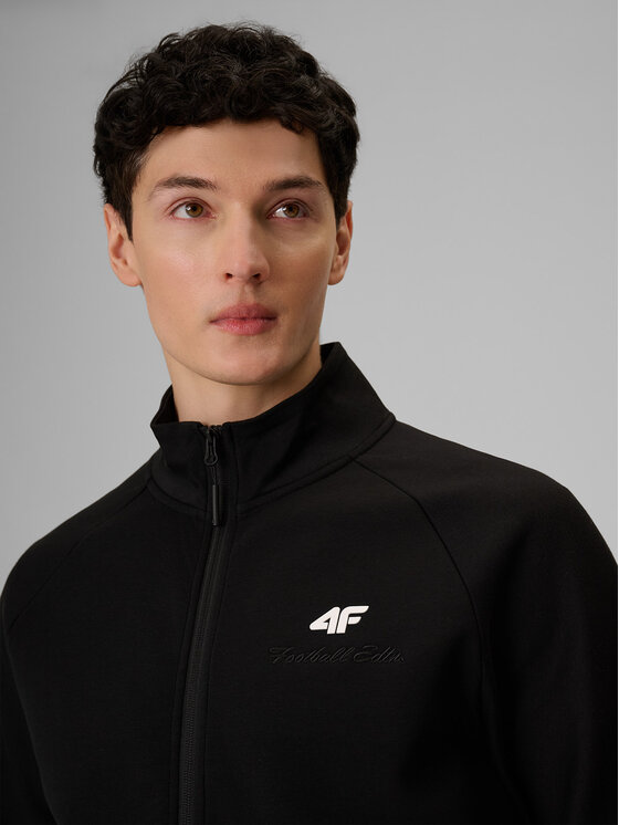 4F 4F Bluza PLAYER Czarny Regular Fit