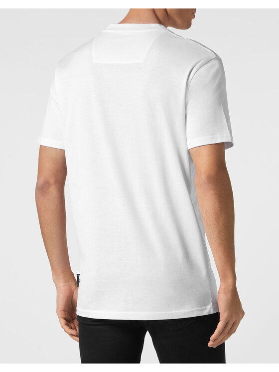 PHILIPP PLEIN PHILIPP PLEIN T-Shirt 9861 Biały Regular Fit
