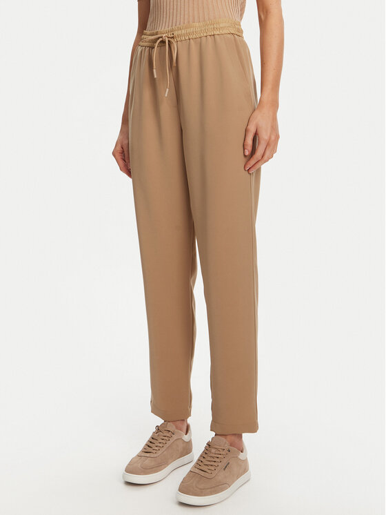 Marella Marella Spodnji del trenirke Abitata 2513131045 Bež Regular Fit