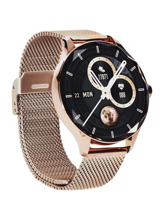 Garett Garett Smartwatch VIVA_ZLOTY Różowe złoto