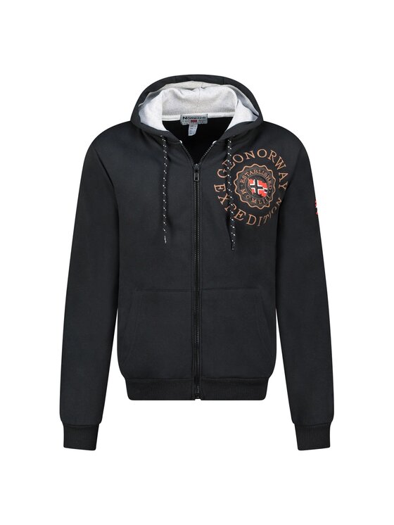 Geographical Norway Geographical Norway Bluza WZ3024H/GN-Black Czarny Regular Fit