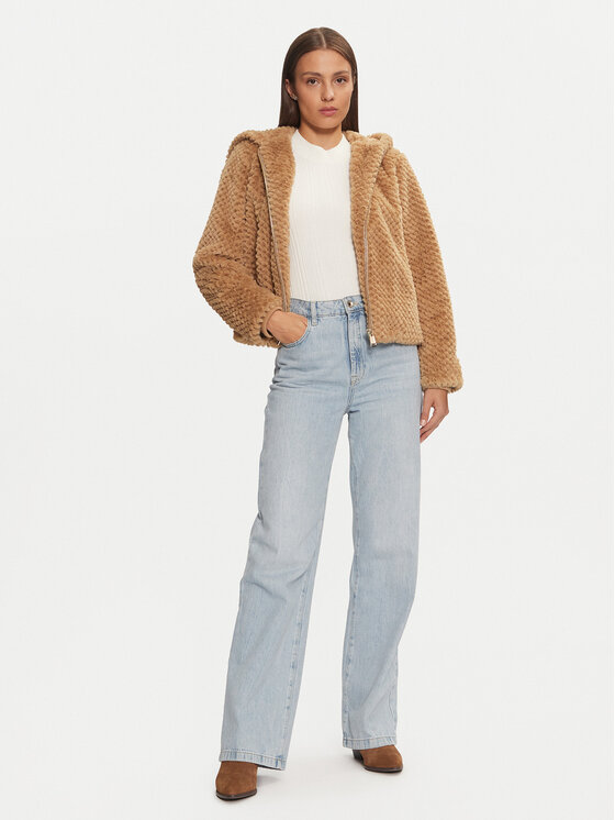 Guess Guess Kevad-sügis jope W3BL50 WFSD0 Beež Regular Fit