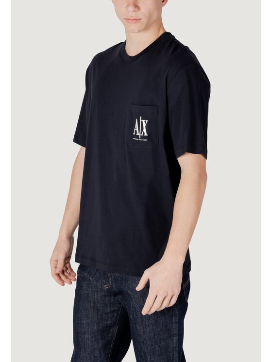 Armani Exchange Armani Exchange T-Shirt XM000366 AF12308 Niebieski Shirt Fit