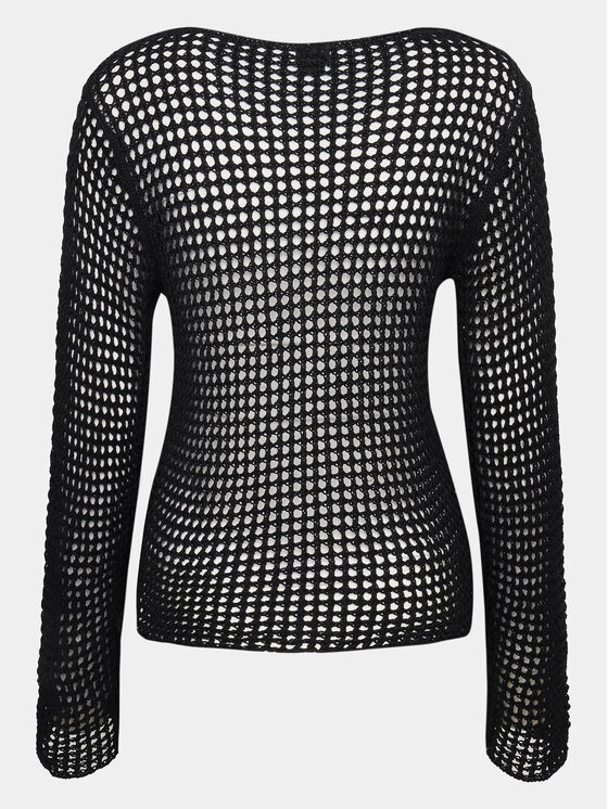 BDG Urban Outfitters BDG Urban Outfitters Светр Lattice 77097871 Чорний Regular Fit