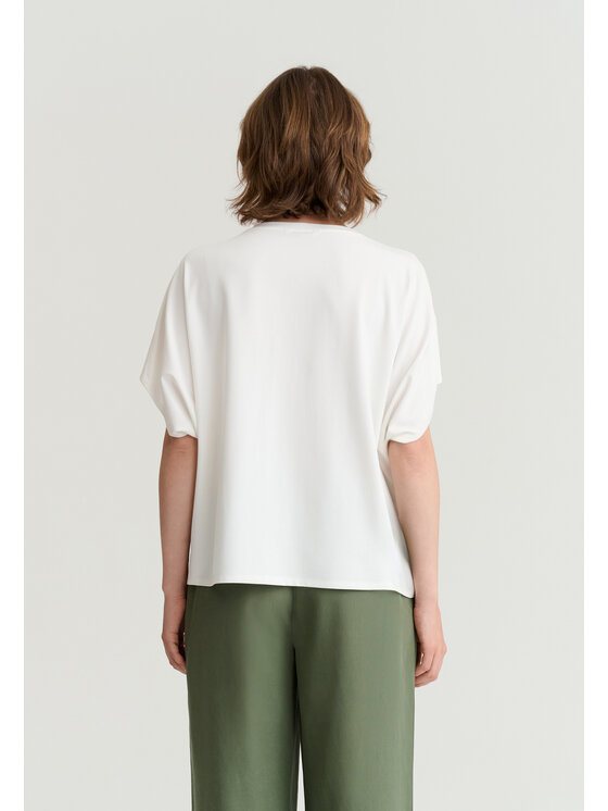 TATUUM TATUUM Halenka POLIN Krémová Loose Fit
