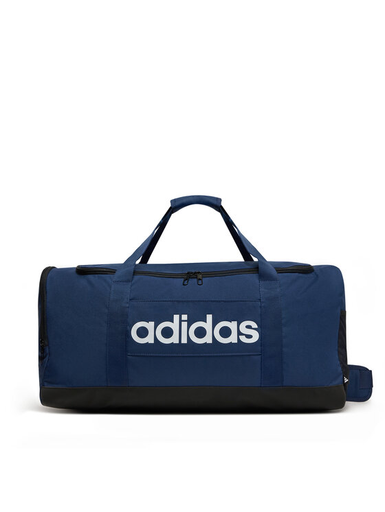 adidas Taška Linear Duffel Medium IN6116 Tmavomodrá