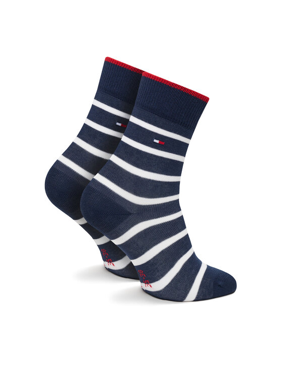 Tommy Hilfiger Tommy Hilfiger Hosszú zoknik 701229939 Sötétkék