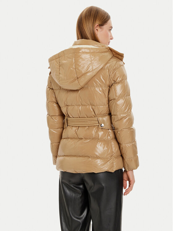 Liu Jo Liu Jo Пухено яке WF4166 T2709 Бежов Regular Fit