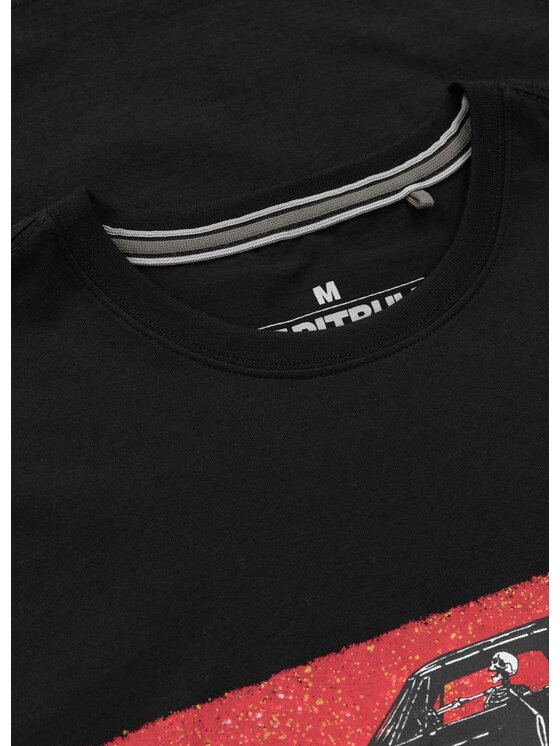 PITBULL PITBULL T-Shirt DEVIL'S DEVILLE Czarny Regular Fit