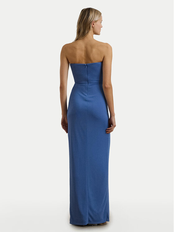 LAUREN RALPH LAUREN LAUREN RALPH LAUREN Večerna obleka 253963657002 Modra Regular Fit