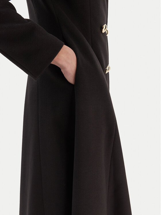 Rinascimento Rinascimento Демісезонний плащ CFC0126730003 Чорний Regular Fit