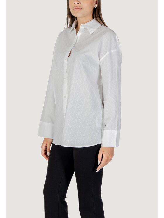 Armani Exchange Armani Exchange Blusa XW001424 AF16631 Bianco Casual Fit