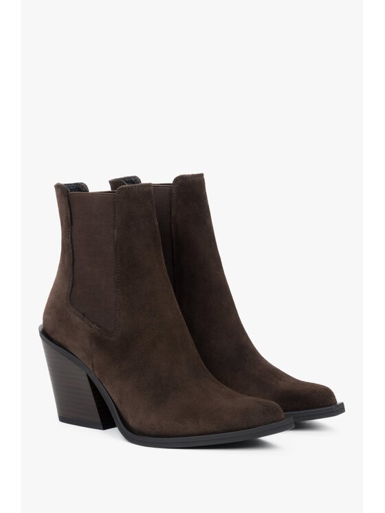 Estro Estro Stivali texani ER00119346 Marrone