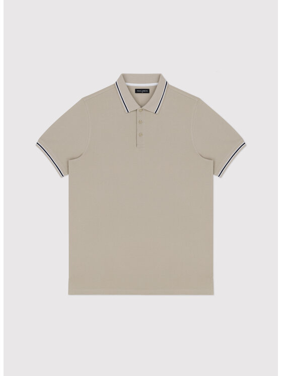 Pako Lorente Pako Lorente Polo P26WN-TX-009 Beżowy Regular Fit