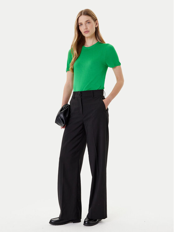Calvin Klein Calvin Klein Sweter LV044A307G Zielony Regular Fit