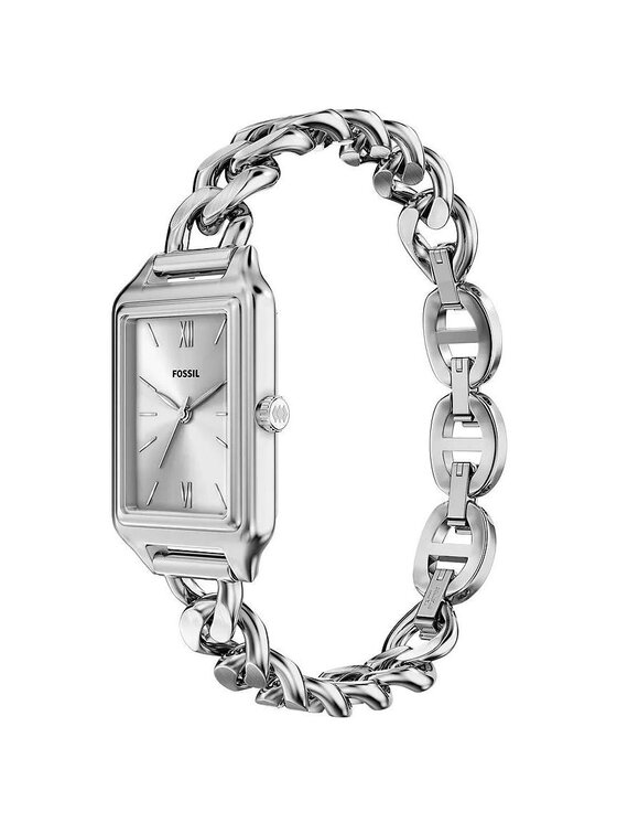 Fossil Fossil Zegarek ES5477 Srebrny