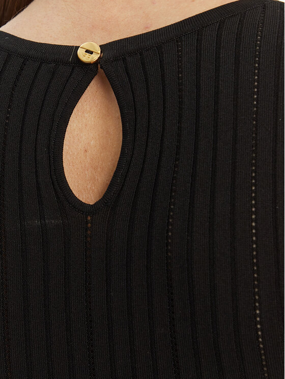 Elisabetta Franchi Elisabetta Franchi Pulover TK-76S-61E2-V250 Črna Regular Fit
