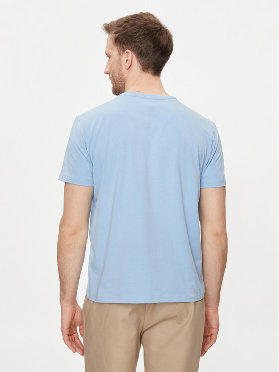 Pierre Cardin Pierre Cardin T-Shirt C5 21050.2101 Himmelblau Regular Fit