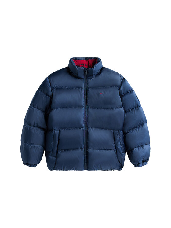 Tommy Hilfiger Tommy Hilfiger Kurtka puchowa Essential KB0KB10091 D Granatowy Regular Fit