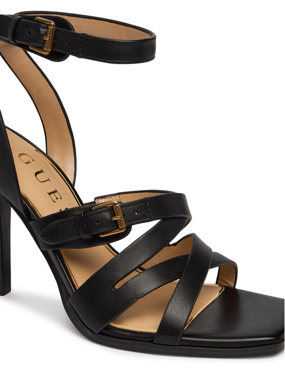 Guess Guess Sandales FLJRAD LEA03 Melns