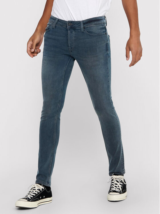 Only & Sons Jeans hlače Loom 22017090 Siva Slim Fit