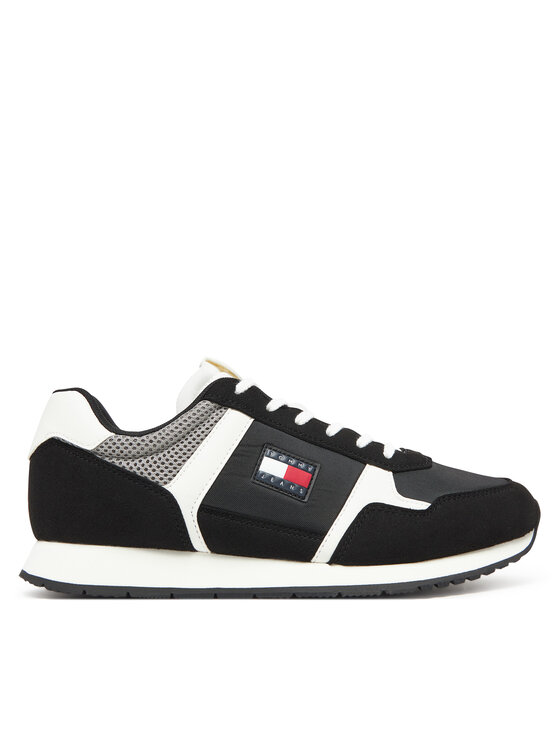 Sneakers Tommy Jeans Tjm Runner Casual EM0EM01590 Negru