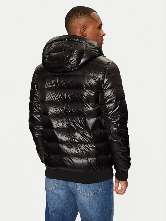 Tommy Jeans Tommy Jeans Bunda pro přechodné období DM0DM20659 Černá Regular Fit
