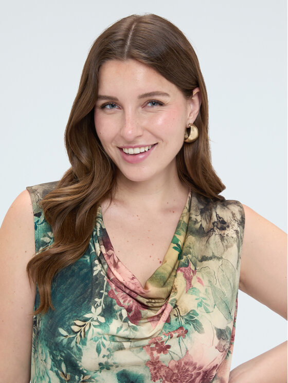 Fiorella Rubino Fiorella Rubino Abito da sera 7021L001320N0S5 Verde A-Line Fit
