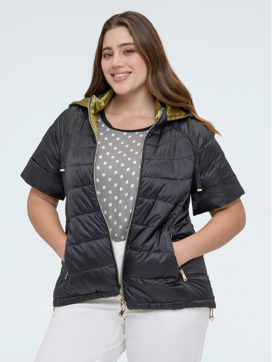 Fiorella Rubino Fiorella Rubino Kurtka puchowa F002L000061N033 Czarny Regular Fit