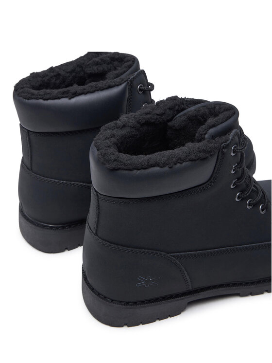 Mjuka Mjuka Schnürstiefeletten NWINN301C Schwarz