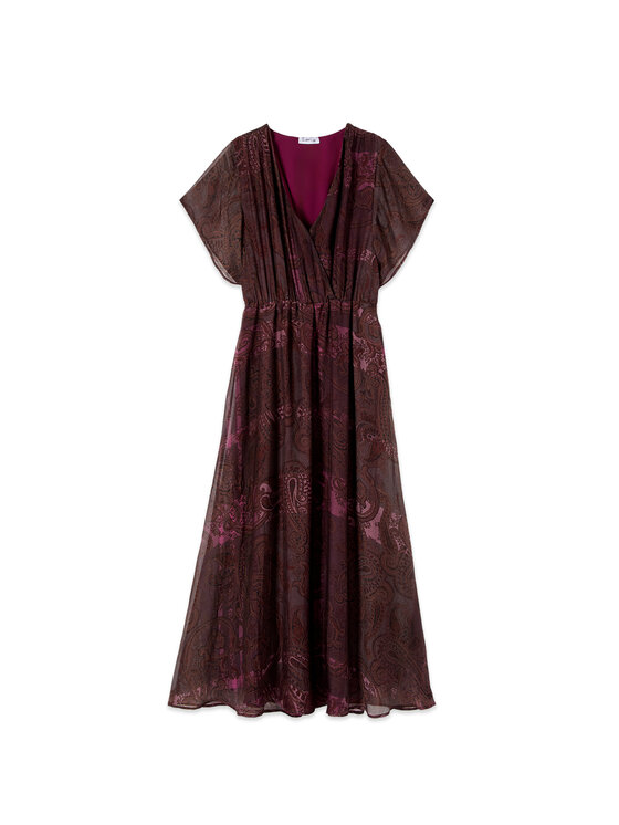 Oltre Oltre Sukienka wieczorowa 7033J001030N0V7 Brązowy Regular Fit
