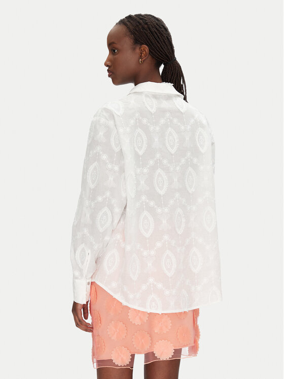 Bruuns Bazaar Bruuns Bazaar Srajca Feodory BBW4508 Bela Loose Fit