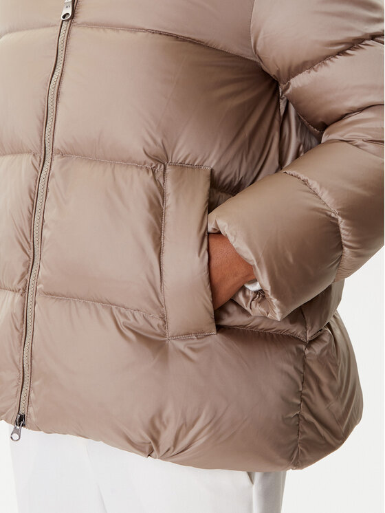 Hetregó Hetregó Pūkinė striukė Arina 8P600 25WD02 Smėlio Regular Fit
