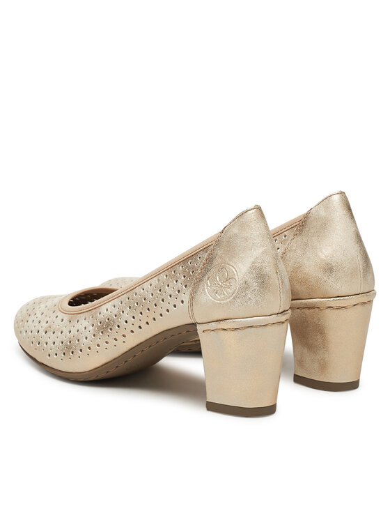 Rieker Rieker Pumps 41057-60 Goldfarben