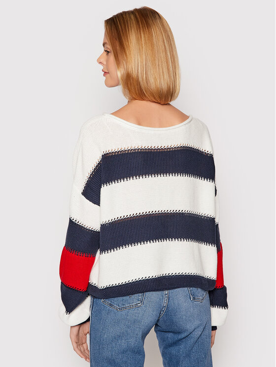 Tommy Jeans Sveter Tjw Rwb Stripe 