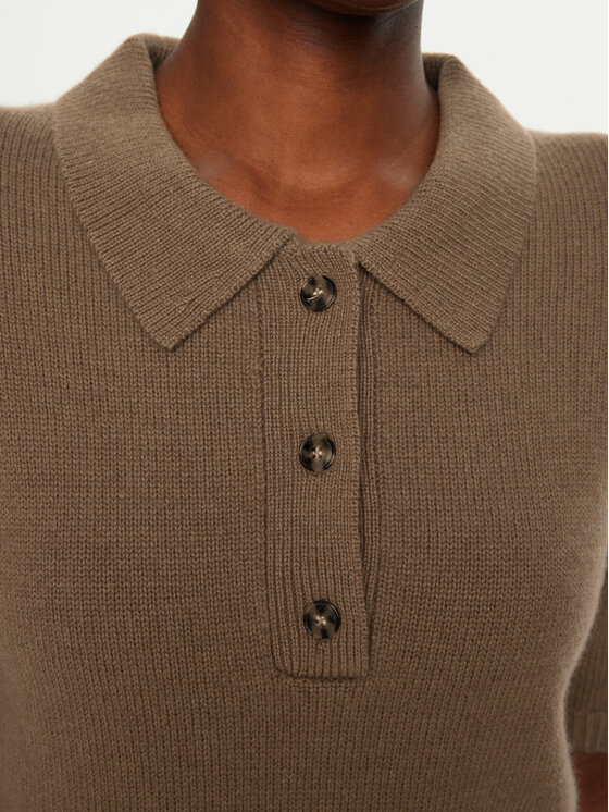 Herskind Herskind Džemper Alberto 5417974 Smeđa Regular Fit