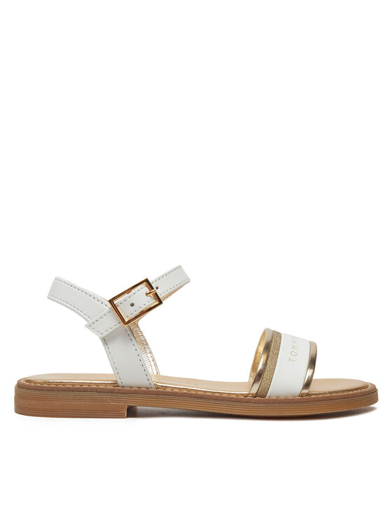 Sandale Tommy Hilfiger Sandal T4A2-33944-1281 M Alb