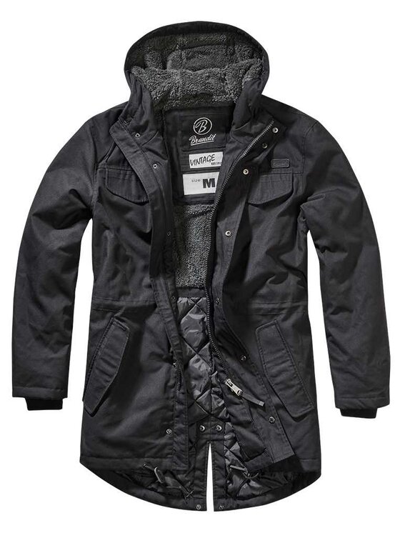Brandit Brandit Kurtka zimowa 9442.2.M Czarny Regular Fit