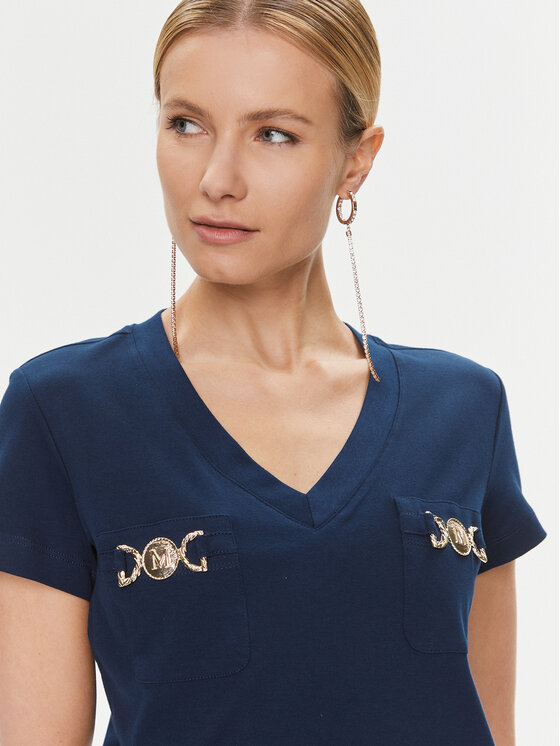 Marciano Guess Marciano Guess Póló 4RGP25 6229A Sötétkék Regular Fit